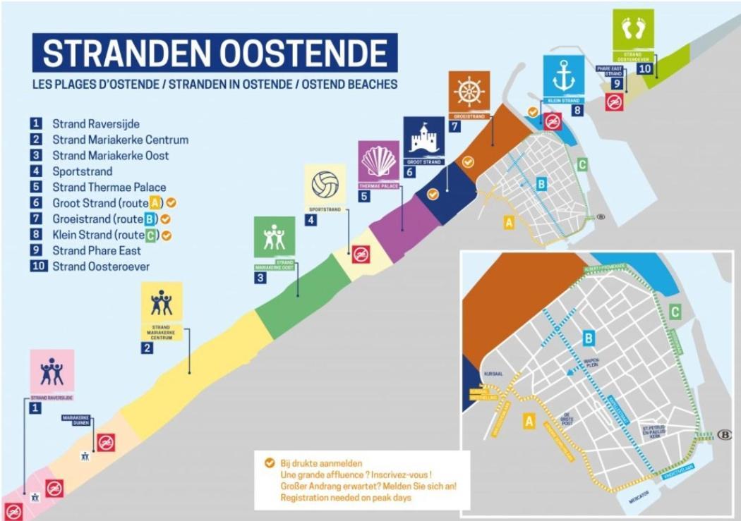 Vakantieappartement Emiel Centrum Oostende Met Garage エクステリア 写真